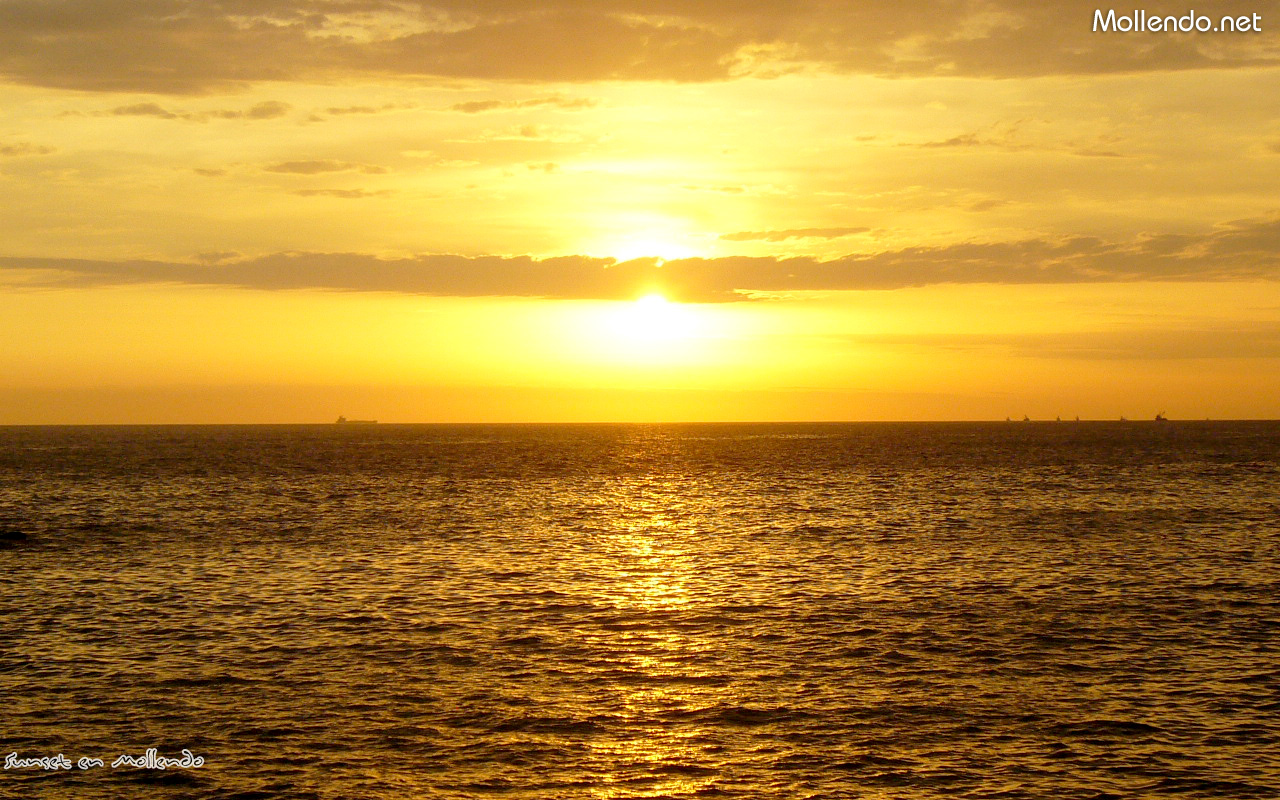 Fondos de Pantalla Sunset mar atardeceres